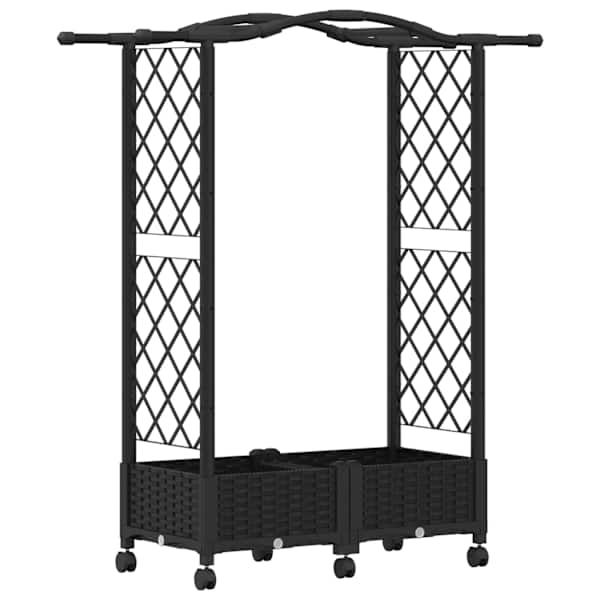 Peenrakast 124 × 40 × 129 cm, PP – must