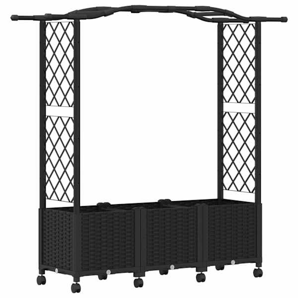 Peenrakast 164 × 40 × 144 cm, PP – must