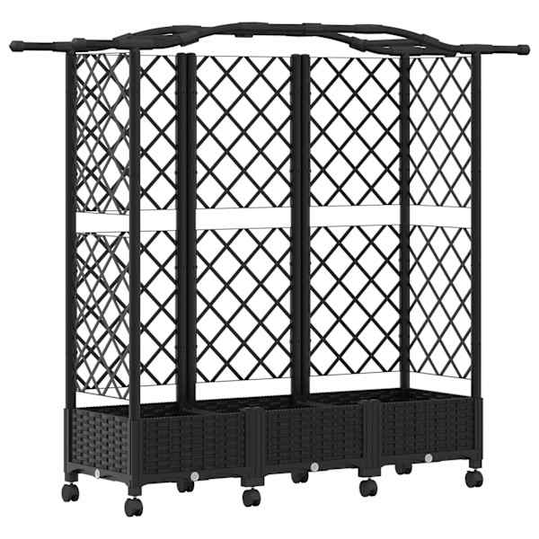 Peenrakast 163 × 40 × 129 cm, PP – must