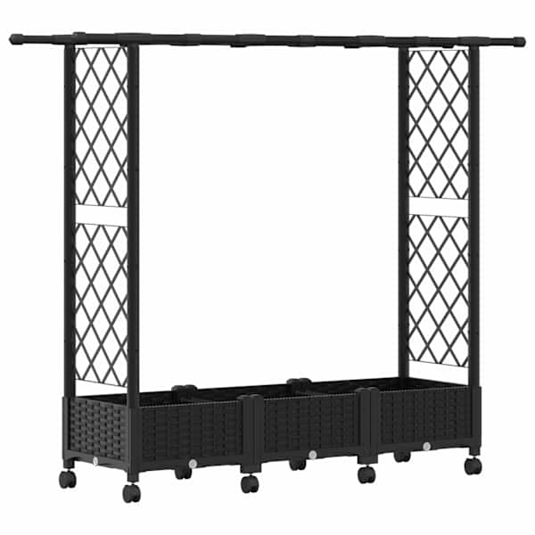 Peenrakast 164 × 40 × 127 cm, PP – must