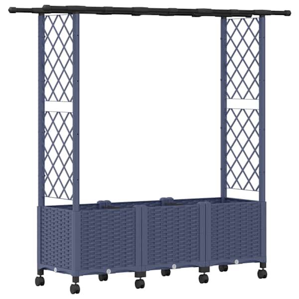 Peenrakast 162,5 × 40 × 142 cm, PP – hall