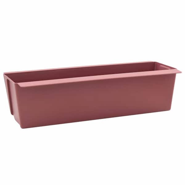 Taimekast euroalustele 36,5 × 14 × 9,5 cm, polüpropüleen – pruun – 12 tk