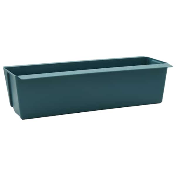 Taimekast euroalustele 36 × 13,5 × 9,5 cm, polüpropüleen – roheline – 24 tk