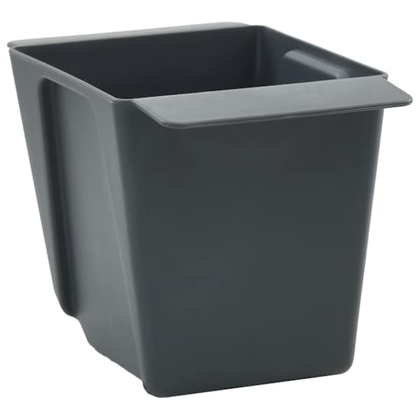 Taimekast euroalustele 13,5 × 9 × 9,5 cm, polüpropüleen – hall – 12 tk