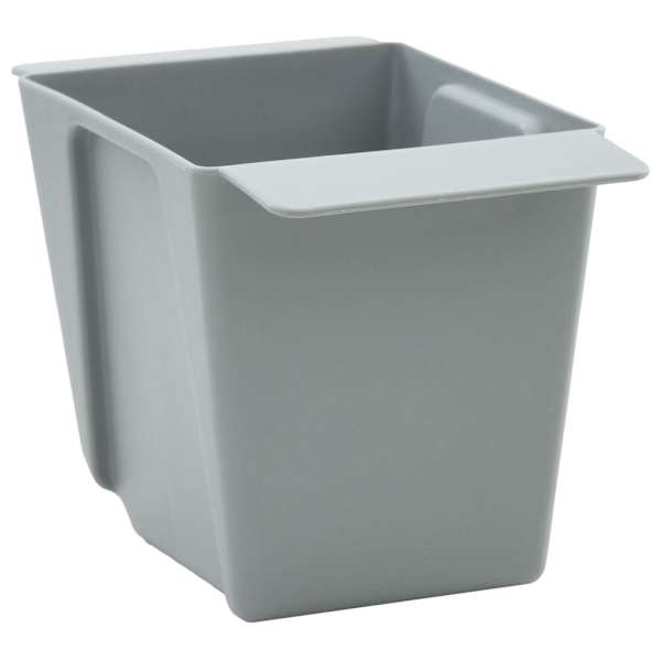 Taimekast euroalustele 13,5 × 9 × 9,5 cm, polüpropüleen – helehall – 24 tk