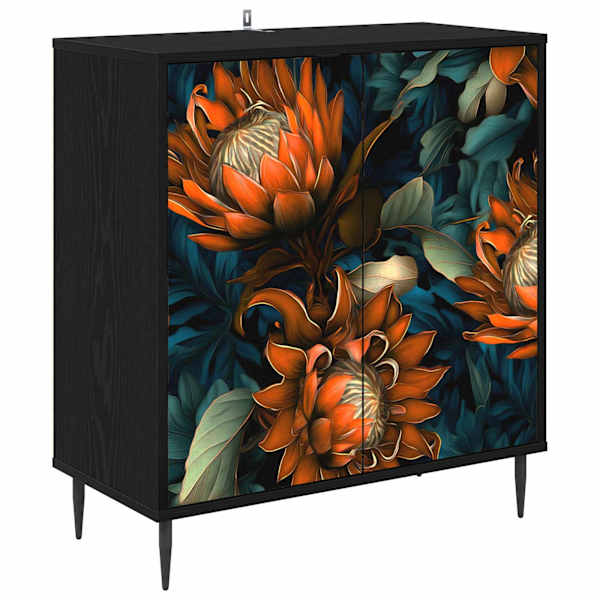 Kõide LOCHEM Must tamm 69 × 33 × 76 cm Tehispuit