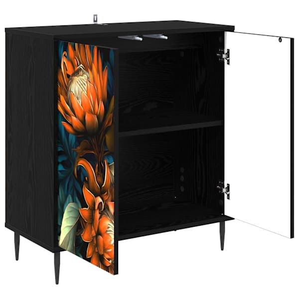 Kõide LOCHEM Must tamm 69 × 33 × 76 cm Tehispuit