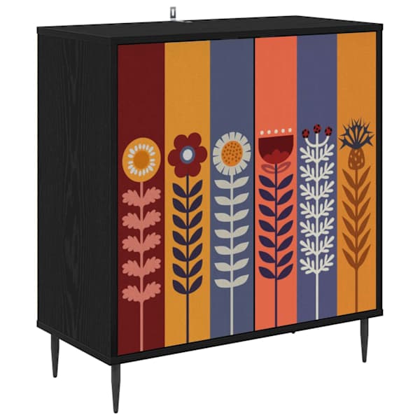 Kõide ESSEN Must tamm 69 × 33 × 76 cm Tehispuit