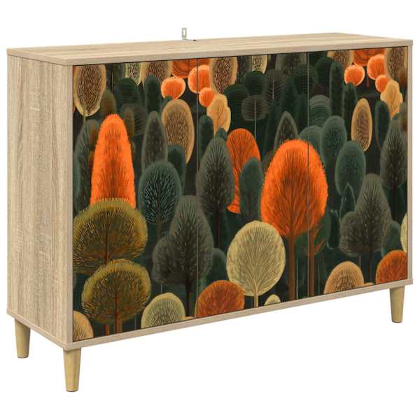 Kõide ZAANDAM Sonoma 102 × 33 × 75 cm Tehispuit