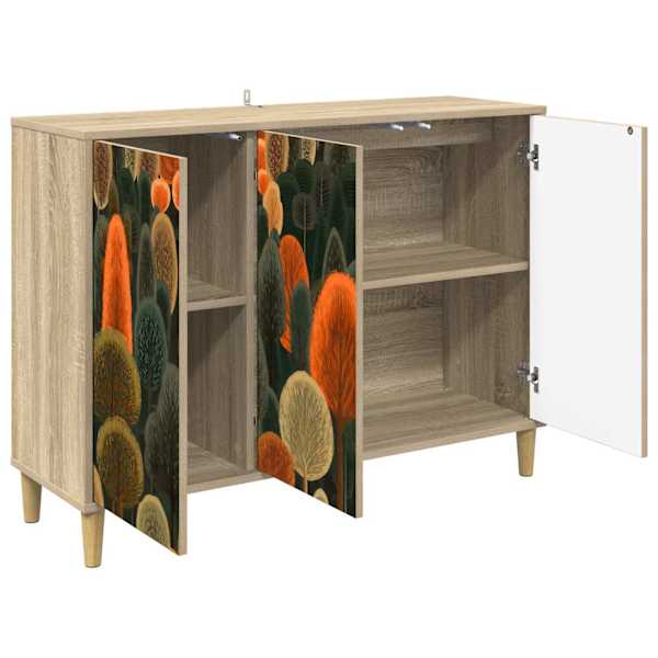 Kõide ZAANDAM Sonoma 102 × 33 × 75 cm Tehispuit