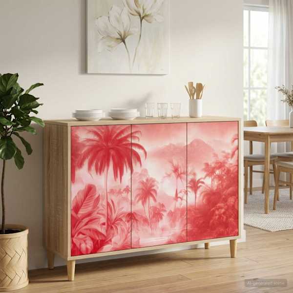 Kõide AACHEN Sonoma 102 × 33 × 75 cm Tehispuit