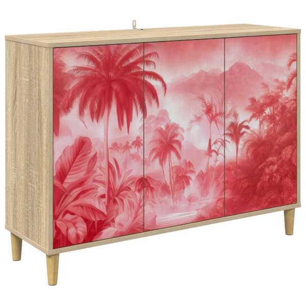 Kõide AACHEN Sonoma 102 × 33 × 75 cm Tehispuit