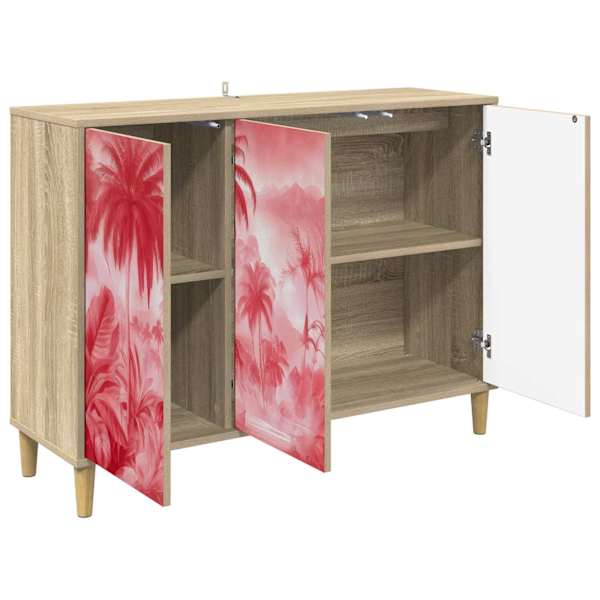 Kõide AACHEN Sonoma 102 × 33 × 75 cm Tehispuit