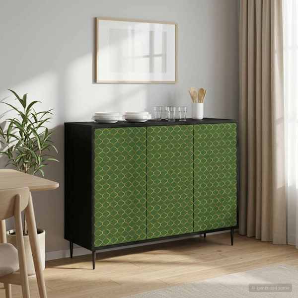 Kõide GELEEN Must tamm 102 × 33 × 76 cm Tehispuit
