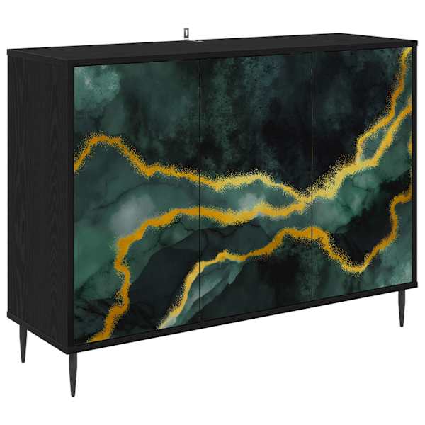 Kõide WIJHE Must tamm 102 × 33 × 76 cm Tehispuit