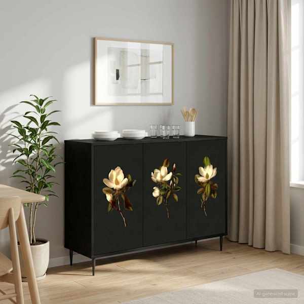 Kõide BREMEN Must tamm 102 × 33 × 76 cm Tehispuit