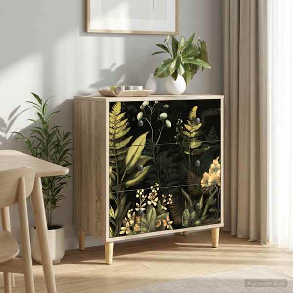 Õhupoli RHENEN Troopiline džungli muster 66 × 36,5 × 75 cm