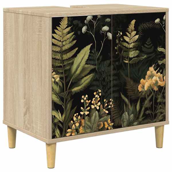 Vannitoa kapp RHENEN Sonoma 60 × 40 × 60 cm Tehispuit