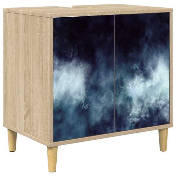 Vannitoa kapp RAALTE Sonoma 60 × 40 × 60 cm Tehispuit