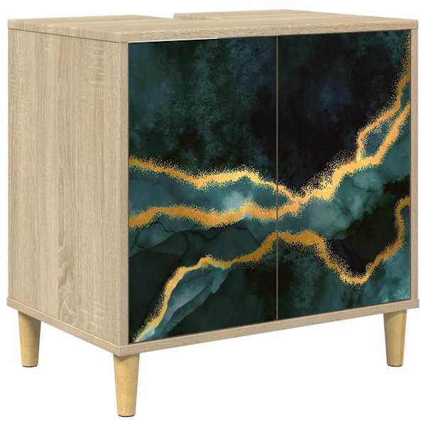 Vannitoa kapp WIJHE Sonoma 60 × 40 × 60 cm Tehispuit