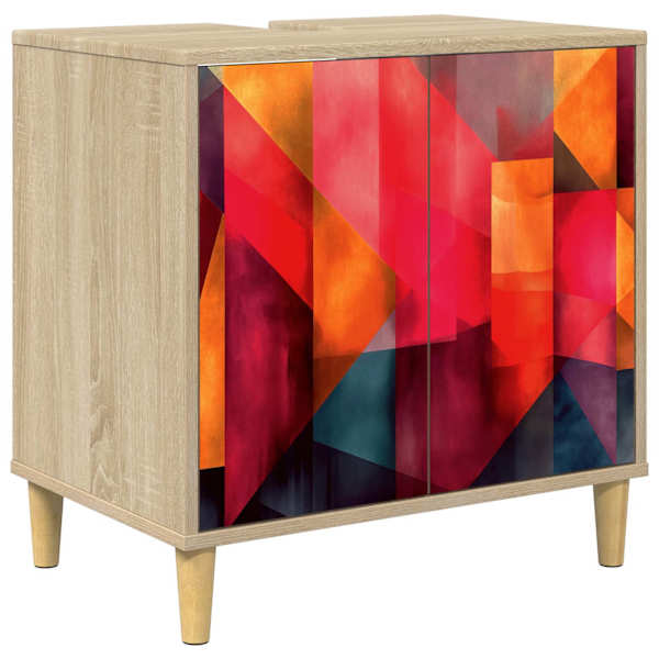 Vannitoa kapp HEESCH Sonoma 60 × 40 × 60 cm Tehispuit