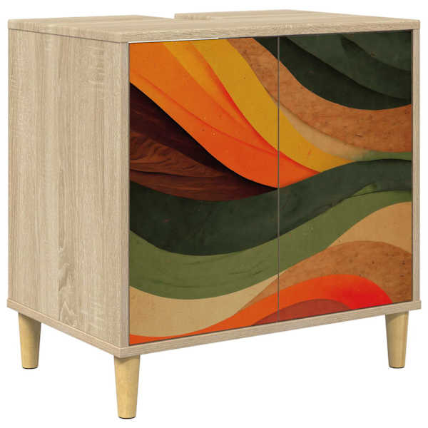 Vannitoa kapp BONN Sonoma 60 × 40 × 60 cm Tehispuit