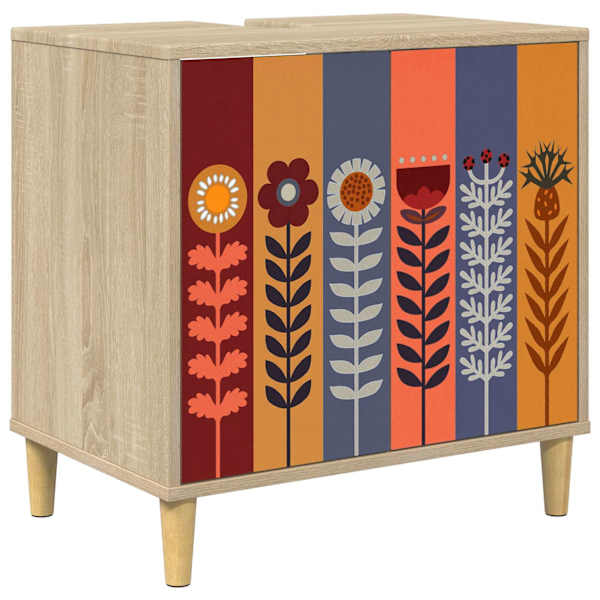 Vannitoa kapp ESSEN Sonoma 60 × 40 × 60 cm Tehispuit