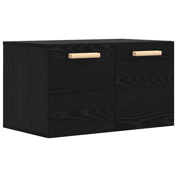 Seinekapp 60 × 36,5 × 35 cm Tehispuit Must tamm