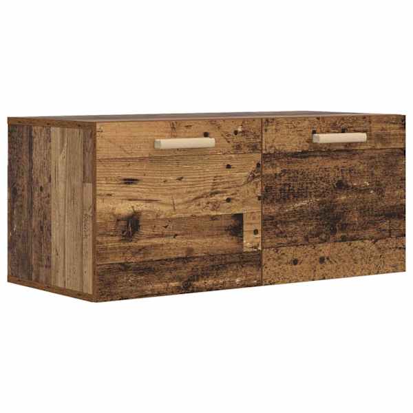 Seinekapp Seinale kinnitav Vana puit 80 × 36,5 × 35 cm