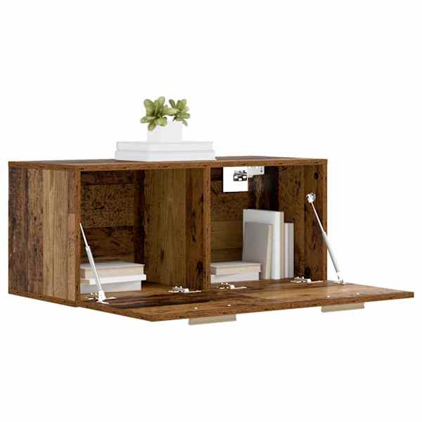 Seinekapp Seinale kinnitav Vana puit 80 × 36,5 × 35 cm