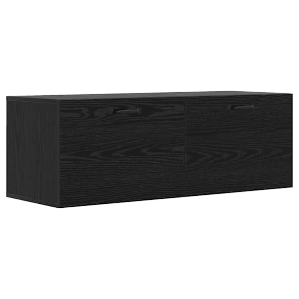 Seinekapp Must tamm 100 × 36,5 × 35 cm Tehispuit
