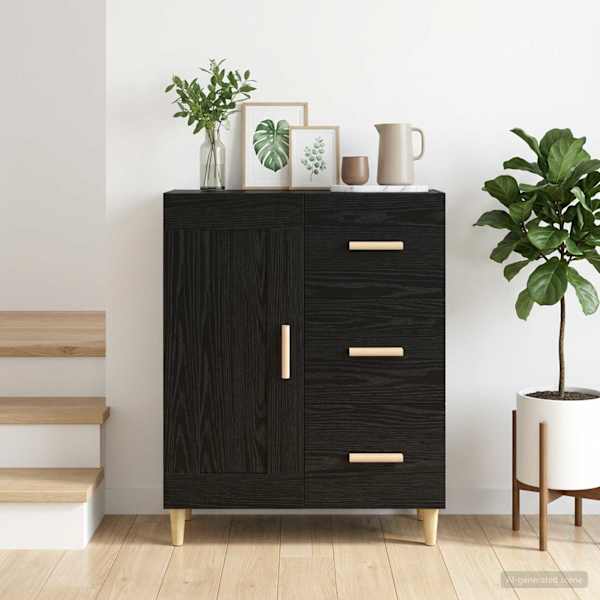 Kõide Must tamm 69,5 × 34 × 90 cm Tehispuit