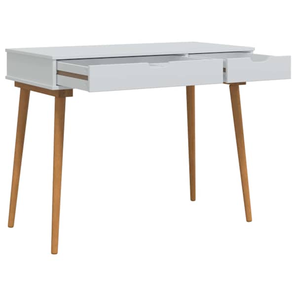 Riietumislaud FAUSKE Valge 100 × 50 × 78 cm