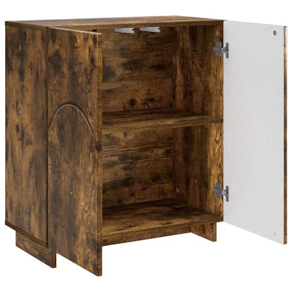 Kummut Suitsutatud tamm 67 × 34,5 × 75 cm Töödeldud puit
