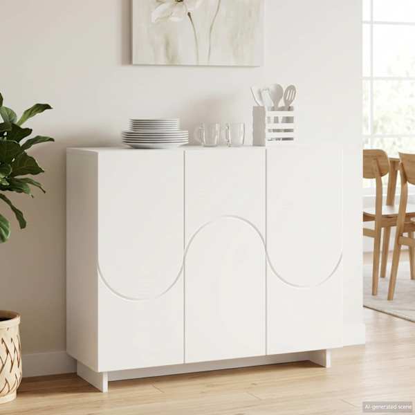 Kummut Valge 85.5 × 31 × 75 cm Tehispuit