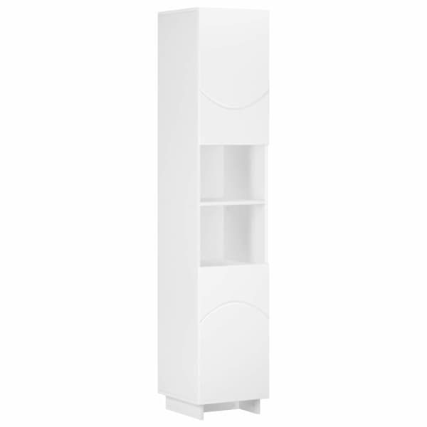 Vannitoakapp Valge 36,5 × 38 × 180 cm Tehispuit