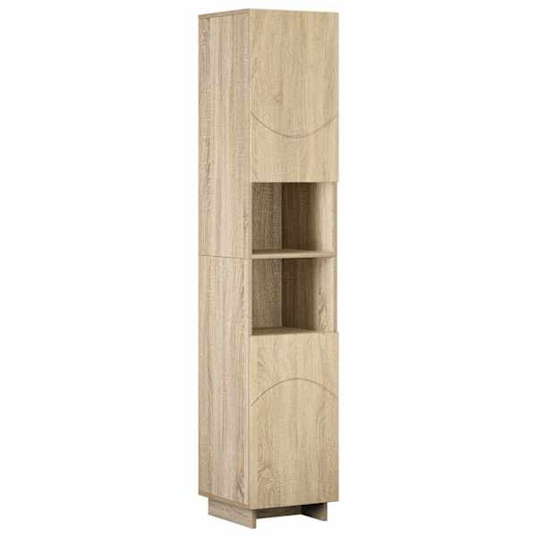 Vannitoakapp Sonoma tamm 36,5 × 38 × 180 cm Tehispuit