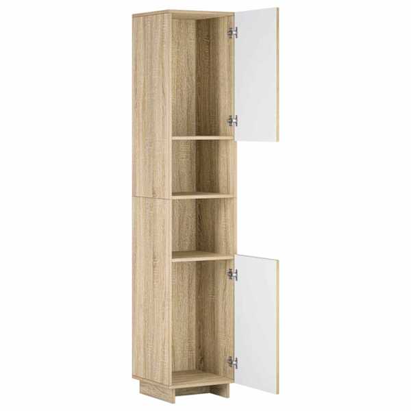 Vannitoakapp Sonoma tamm 36,5 × 38 × 180 cm Tehispuit