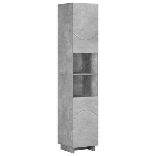Vannitoakapp Betoonhall 36,5 × 38 × 180 cm Tehispuit
