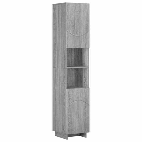 Vannitoakapp Hall Sonoma 36,5 × 38 × 180 cm Tehispuit