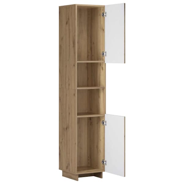 Vannitoakapp Artisan tamm 36,5 × 38 × 180 cm Tehispuit