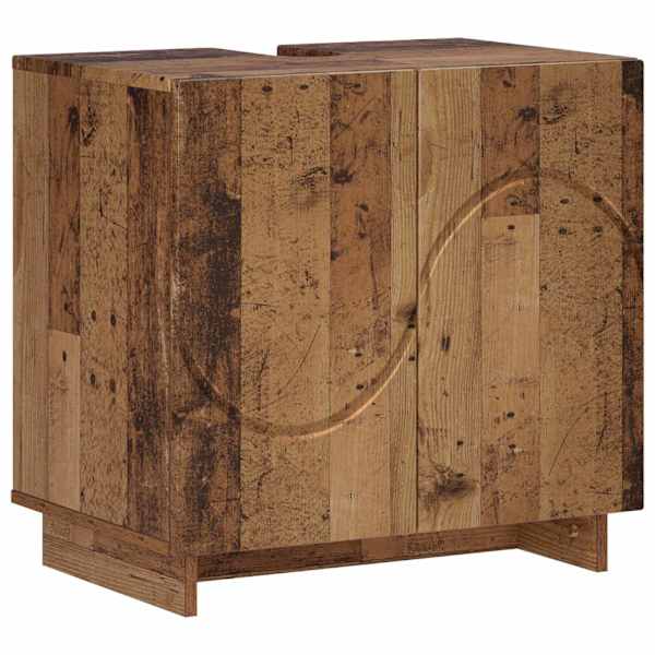 Vannitoakapp Vana puit 60 × 41 × 58 cm Tehispuit