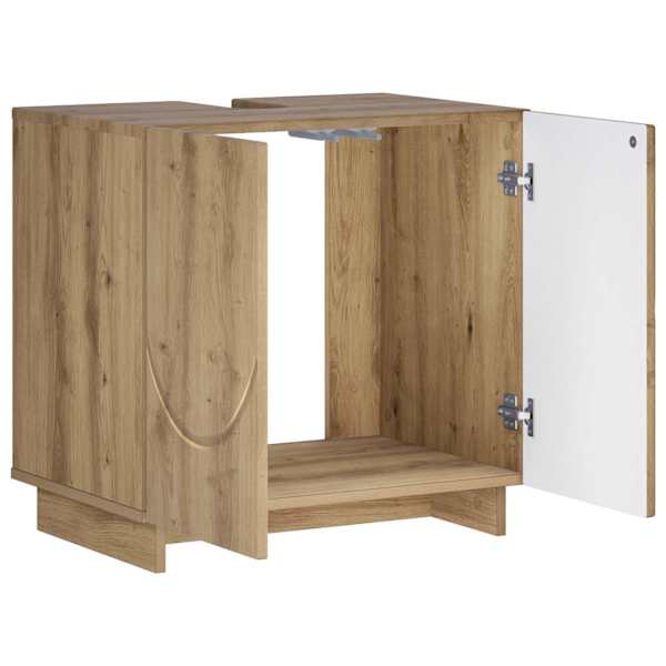 Vannitoakapp Artisan tamm 60 × 41 × 58 cm Tehispuit