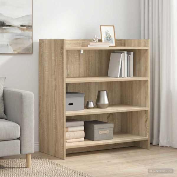 Kõide Sonoma tamm 75 × 36 × 80 cm Tehispuit