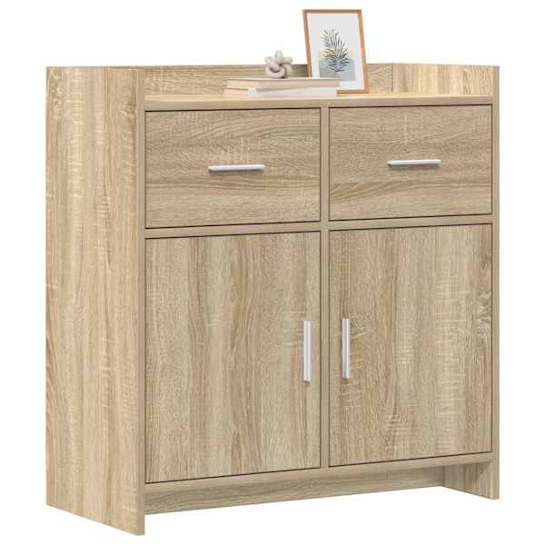 Kõide Sonoma tamm 75 × 36 × 80 cm Tehispuit