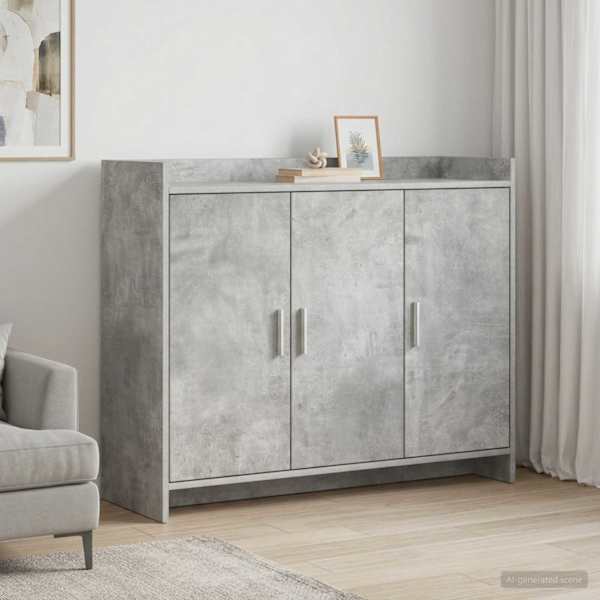 Kõide Betoonhall 98,5 × 33 × 80 cm Tehispuit