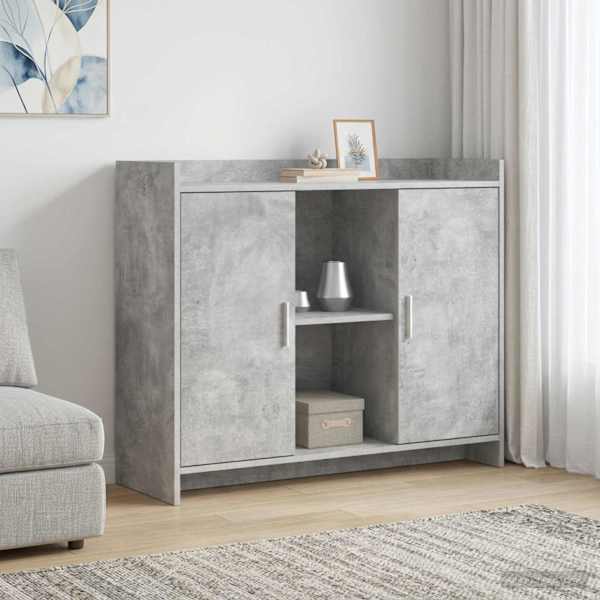 Kõide Concrete Grey 98,5 × 33 × 80 cm Tehispuit