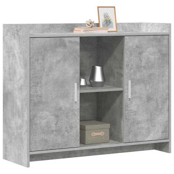 Kõide Concrete Grey 98,5 × 33 × 80 cm Tehispuit
