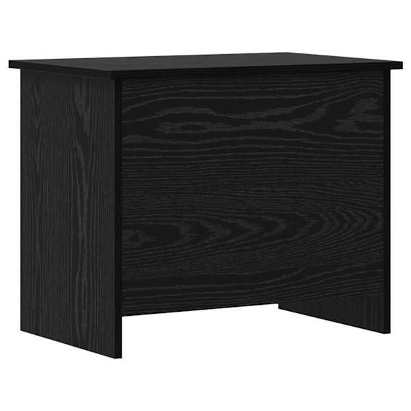 Hoiukarp ladustamisega Must tamm 60 × 40 × 50 cm Tehispuit