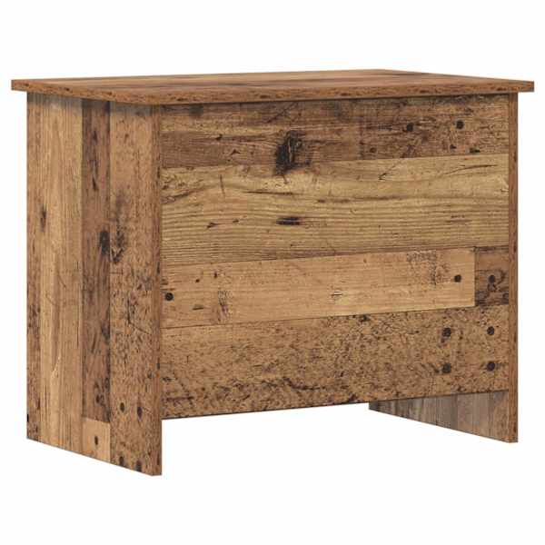 Hoiukarp ladustamisega Vana puit 60 × 40 × 50 cm Tehispuit